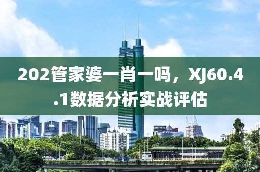 202管家婆一肖一吗，XJ60.4.1数据分析实战评估