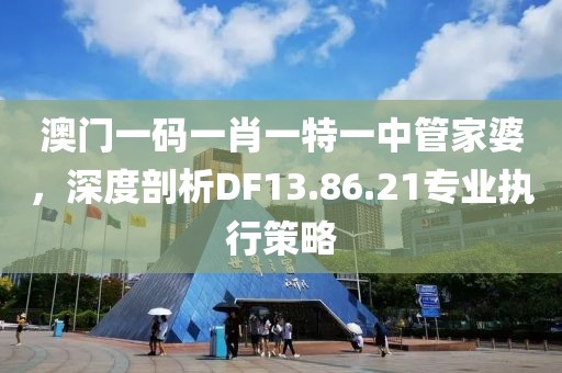 澳门一码一肖一特一中管家婆，深度剖析DF13.86.21专业执行策略