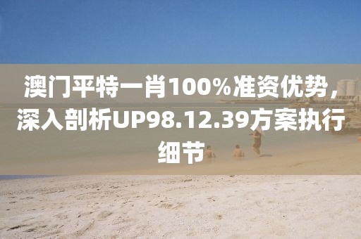 澳门平特一肖100%准资优势，深入剖析UP98.12.39方案执行细节