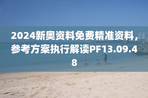 2024新奥资料免费精准资料，参考方案执行解读PF13.09.48