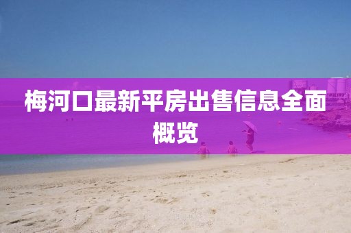 梅河口最新平房出售信息全面概览