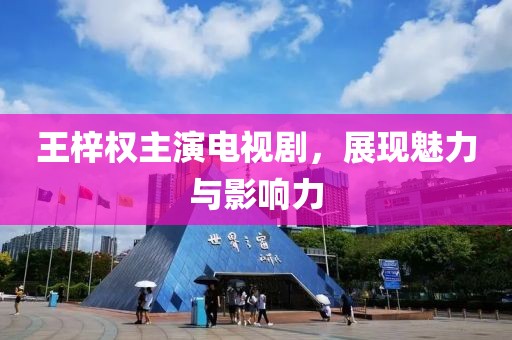 王梓权主演电视剧，展现魅力与影响力