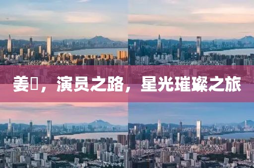 姜嫄，演员之路，星光璀璨之旅
