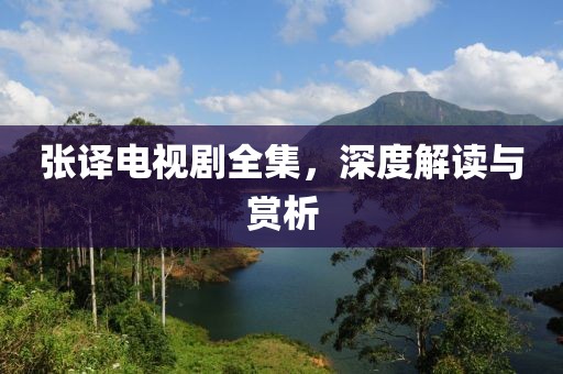 张译电视剧全集，深度解读与赏析